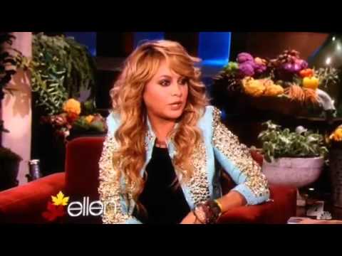 Paulina Rubio en Ellen DeGeneres Show