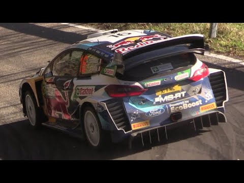 2021 Ford Fiesta WRC Plus Pure Sound in Action at ACI Rally Monza
