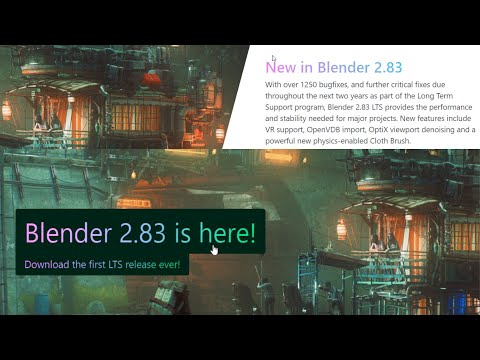Blender 2.83 LTS, how to install