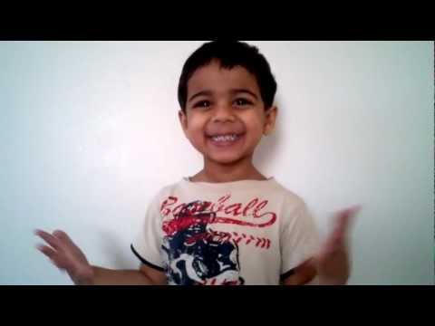 Numbers in four languages