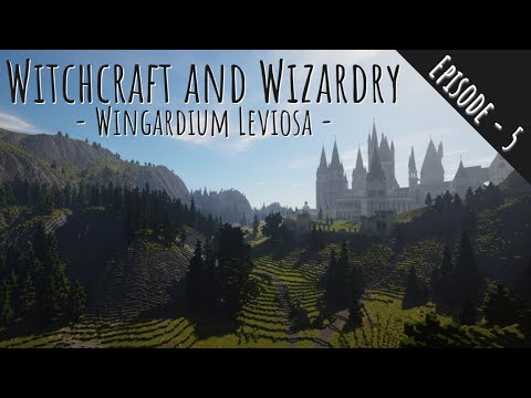 Minecraft | Witchcraft and Wizardry | WINGARDIUM LEVIOSA | #5