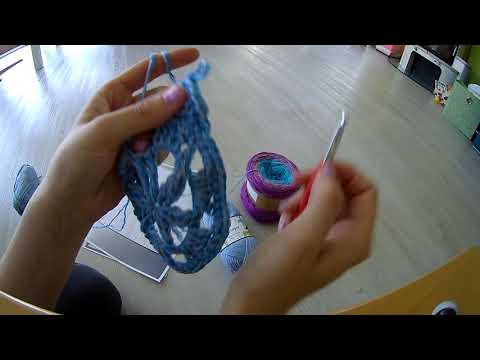 Mandala brezrokavnik, 4. krog, bunkice