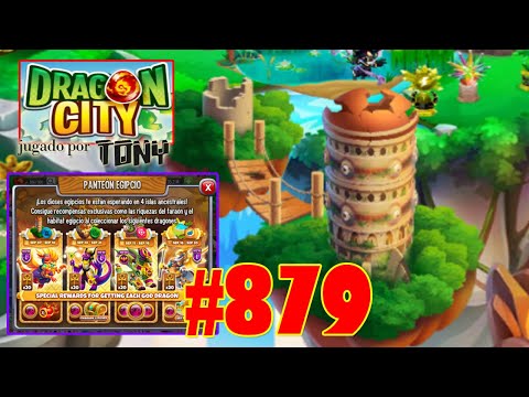 Dragon City "Capítulo 879 - Panteón Egipcio: Isla Torre Egipcia" por Tony