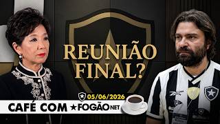 CAFÉ COM FOGÃONET: JOÃO PAULO TEM REUNIÃO DECISIVA COM KANG | BOTAFOGO DEVE RECEBER APORTE EM BREVE