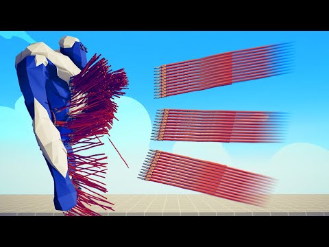 SUPER FAST RANGED UNITS vs ICE GIANT | TABS - Totally Accurate Battle Simulator