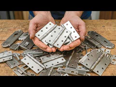 You will thank me for the rest of your life! Don't buy DOOR HINGES anymore