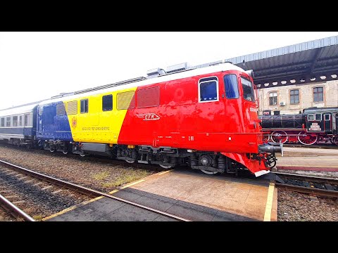 Amazing old refurbished  Sulzer locomotive in România- Tricolora DA 1197 la drum-Oradea-24.09.2023