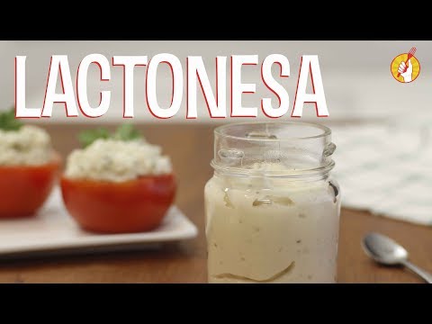 Lactonesa Casera | Receta Fácil de Mayonesa sin Huevo