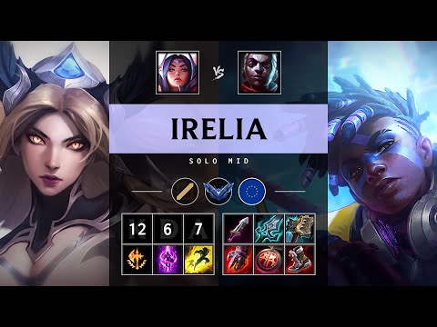 Irelia Mid vs Ekko: Unstoppable - EUW Diamond Patch 14.24