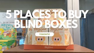 5 Places to Buy Blind Boxes in Toronto