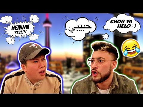 SPEAKING ONLY IN ARABIC WITH DAVIDPARODY FOR 24H !! (HE GET SO CONFUSED) Video