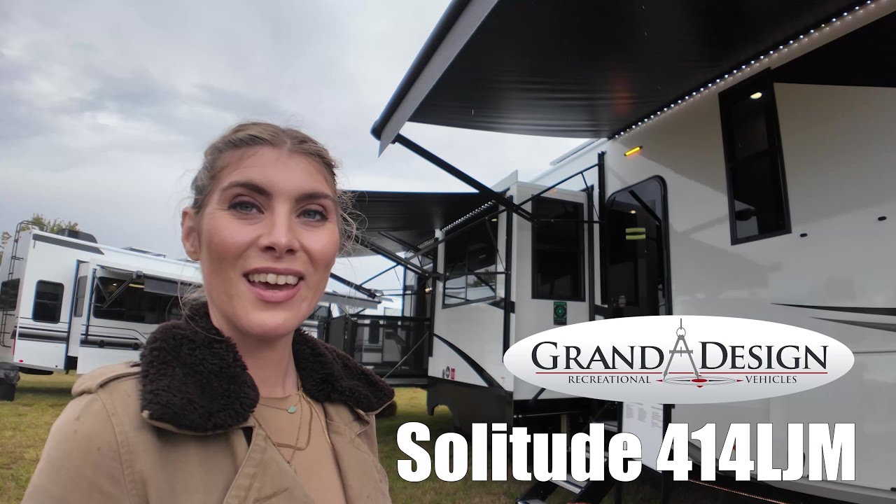A photo of this 2026 Grand Design Solitude 414LJMJ