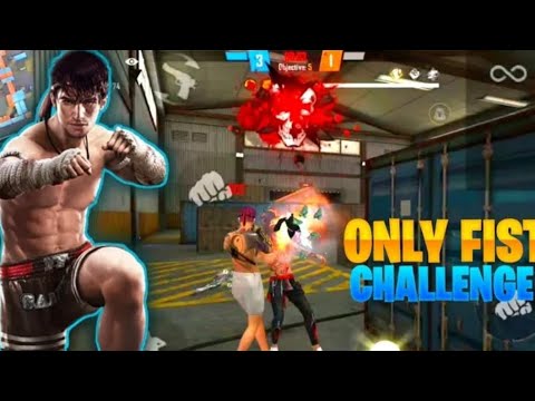ONLY FISTE CHALLENGE IN FREE FIRE 🔥 || BEST CHALLENGE IN FREE FIRE 🔥 ||