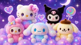 Sweet Dreams with Hello Kitty and Friends 🌙 1 Hour Deep Sleep Music | Relaxing Sanrio Lullaby