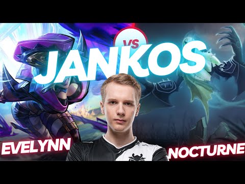 JANKOS | EVELYNN VS NOCTURNE | JNG GAMEPLAY | Patch 13.24 / Season 13 | #LeagueofLegends