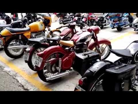 OLD MOTORCYCLES VINTAGE MOTORBIKES Motos clásicas en antxoberfest 2015