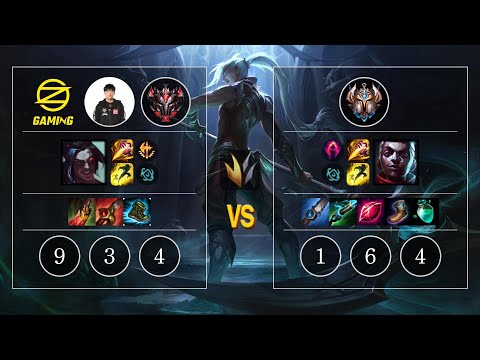 OZ BroCColi Kayn vs Ekko Jungle - KR GrandMaster Patch 10.11