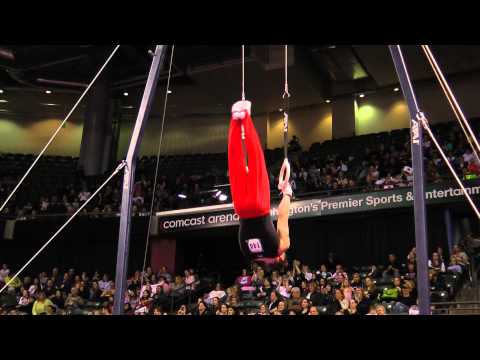 Scott Morgan - Still Rings Finals - 2012 Kellogg's Pacific Rim Championships
