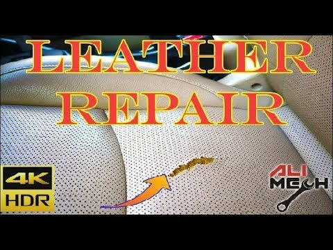 Thumbnail for Leather Seat Repair with using  Vinyl and leather repair kit | RESTORE | ALIMECH by SEAT