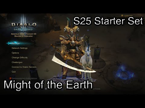 Diablo 3 (S25) - Might of the Earth