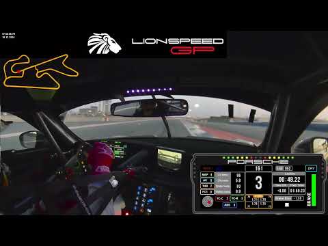 Porsche 992 GT3-R Dubai Autodrome Onboard