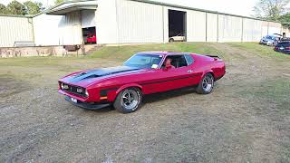 1971 Ford Mustang Mach 1 SportsRoof Walk Around and Drive By