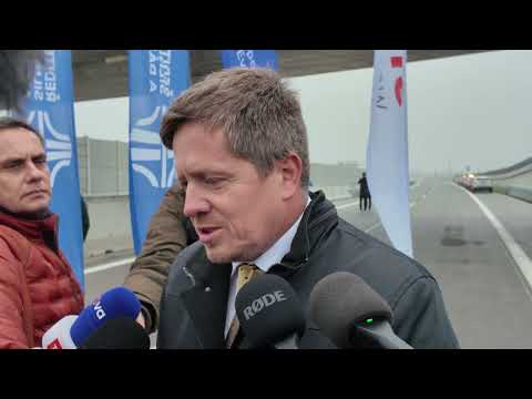 Otevření D1 u Přerova