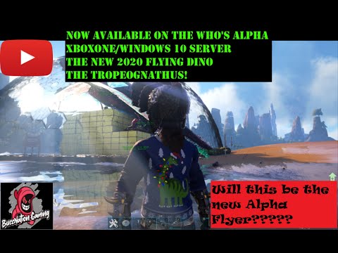 Ark's new dino introduced! Here comes the Tropeognathus!!!!