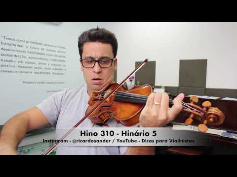 Hino 310 Violino Hinário 5 CCB