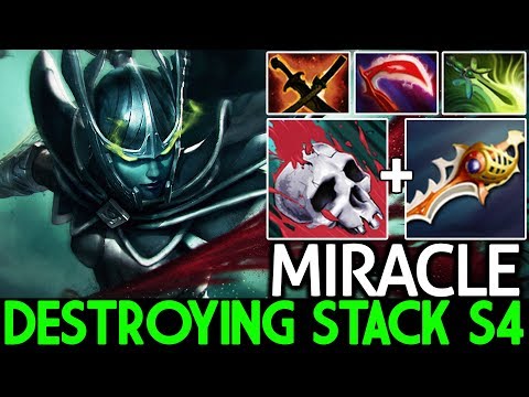 Miracle- [Phantom Assassin] Destroy Stack S4 in Battle Cup Pro Gameplay 7.21 Dota 2