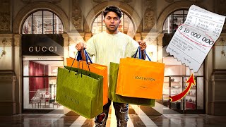 Buying 20 Lakhs Rupees Shoes From Gucci & Louis Vuitton 😨
