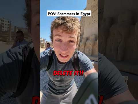 Exposed!! A Typical Scam in Egypt (Egyptian Tourist Scams!)