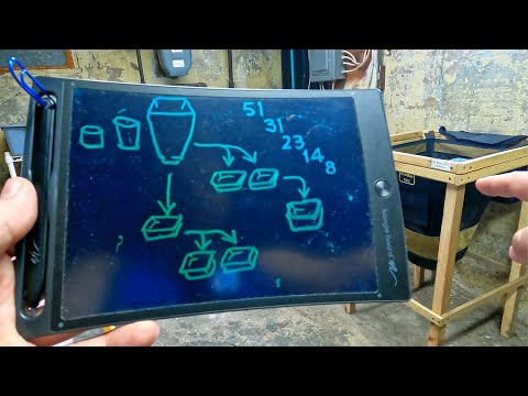 Final haul-out of worms from material that came from VermiBag - ENC vermicomposting