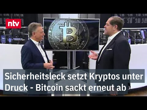 Sicherheitsleck setzt Kryptos unter Druck - Bitcoin sackt erneut ab | ntv