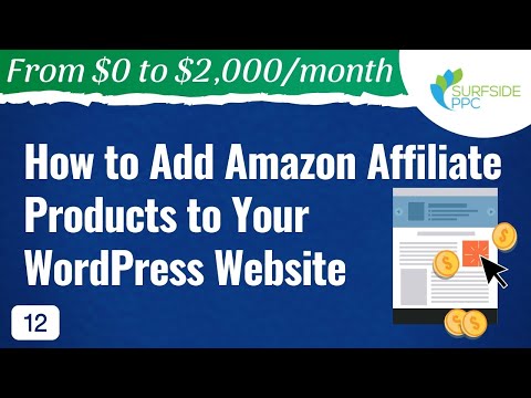 Amazon Affiliate Marketing Course For Beginners Create an Affiliate Marketing Niche Website