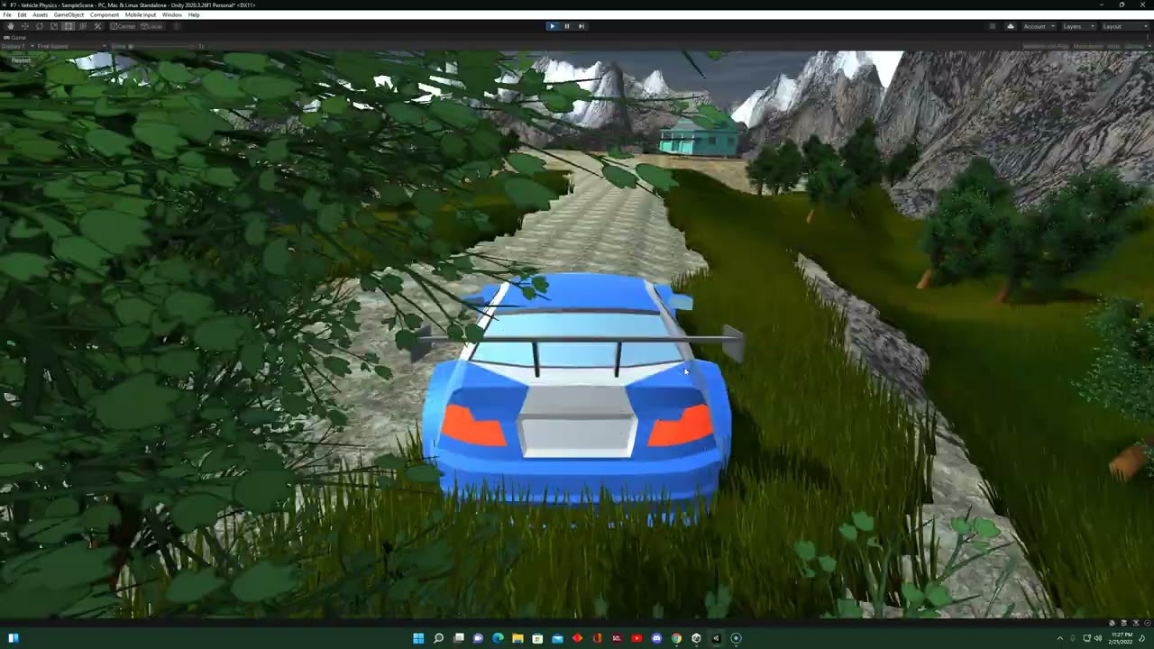 P7 - Vehicle Physics (Unity)