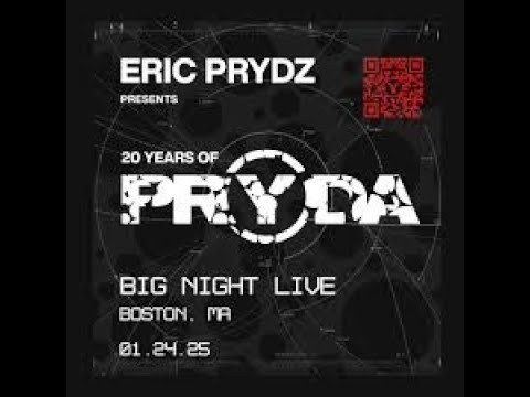 Eric Prydz Presents PRYDA @ Big Night Live, Boston, 01/24/25