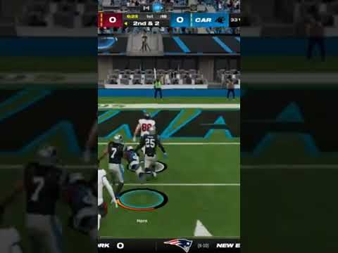 He's not faster than my corners!!! #madden24 #panthers #buccaneers #bakermayfield #nfl