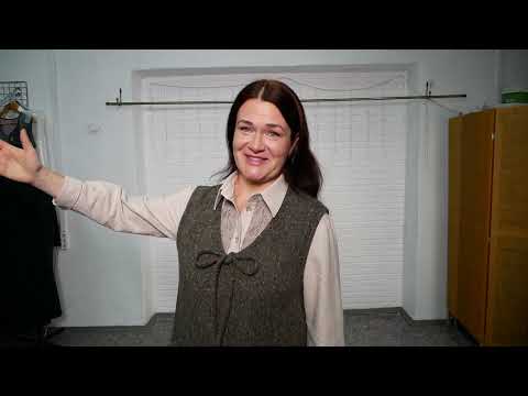 Шьём тёплый сарафан к зиме. Часть 1