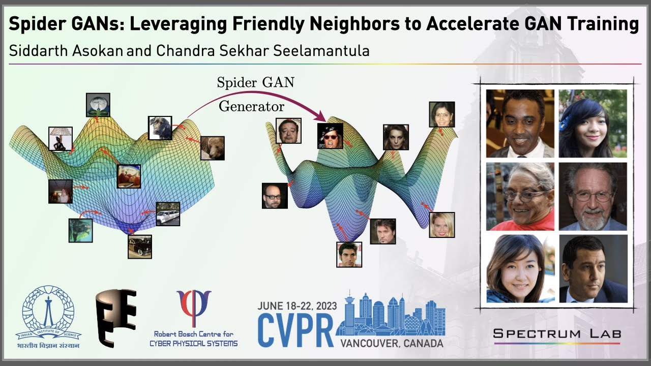 Spider GANs: Leveraging Friendly Neighbors to Accelerate GAN Training