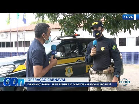 Em balanço parcial, PRF já registra 10 acidentes nas rodovias do Piauí 28 02 2022