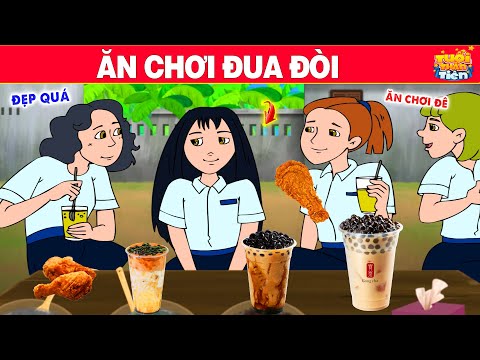 Truyện Cổ Tích Việt Nam - ĂN CHƠI ĐUA ĐÒI - Quà Tặng Cuộc Sống - Phim Hoạt Hình Mới Hay - Phim Hay