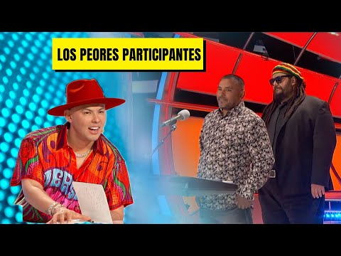 Los peores participantes | [Maratón] Tengo Talento Mucho Talento