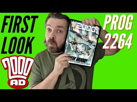 2000AD PROG 2264 FIRST LOOK - Subscriber Unbagging - Comic Book - Full Spoilers Review