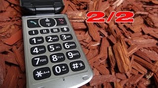 "PANASONIC KX-TU 328 SENIORENHANDY" -Test Teil 2/2