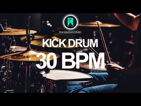 Kick Drum 4/4 Metronome - 30 BPM