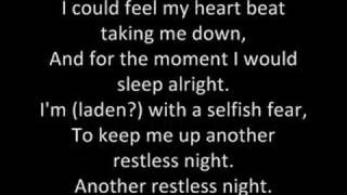 Manchester Orchestra - I can feel a hot one - WITH LYRICS