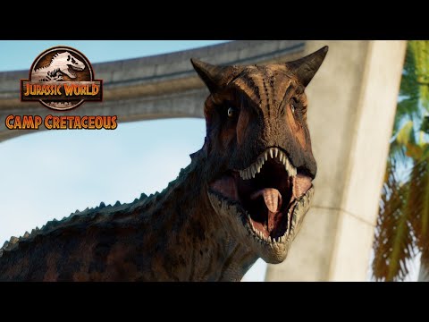 HUGE CAMP CRETACEOUS MOVIE in Jurassic World Evolution 2 [4K]