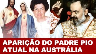 MENSAGEM DO PADRE PIO – REVELAÇÕES NA APARIÇÃO para Mística Católica VALENTINA PAPAGNA em 27/09/2025