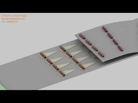 Maquina para fabricar Croissants Relleno de Jamon  y Queso